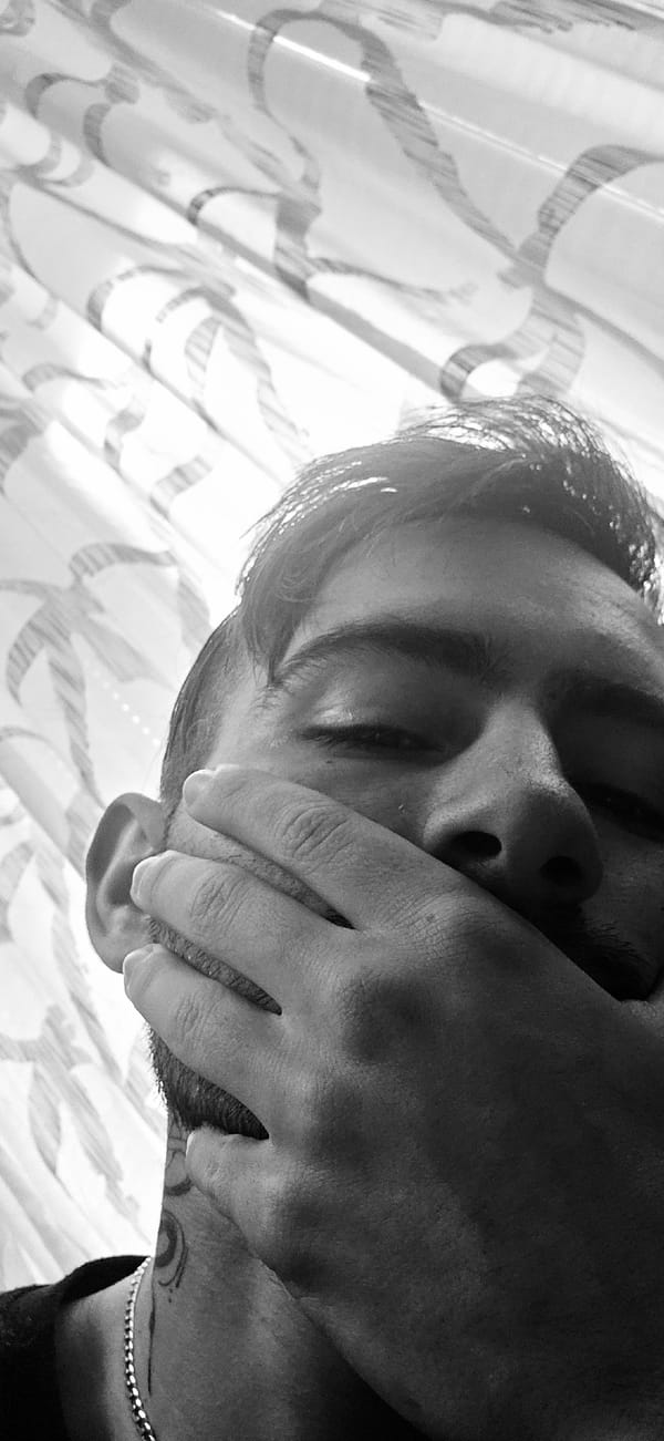 Person photographed resting indoors in Kostenets, Bulgaria