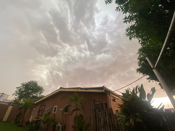 Witness documents dramatic sky changes over Barden Yana building