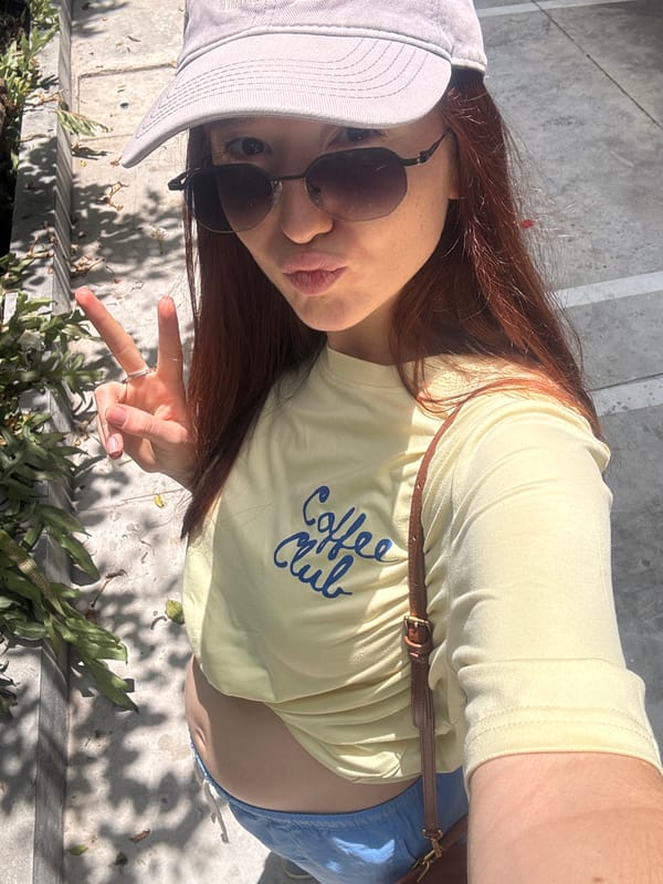 Woman poses for photo in casual outfit in Thailand