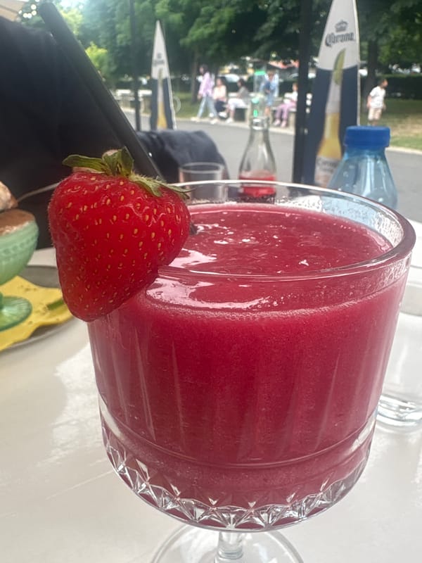 Café afternoon in Burgas: desserts, drinks, and city streets