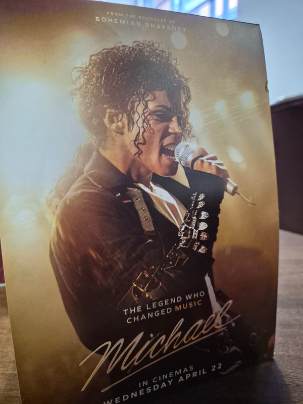 Michael Jackson biopic poster spotted in West Suffolk