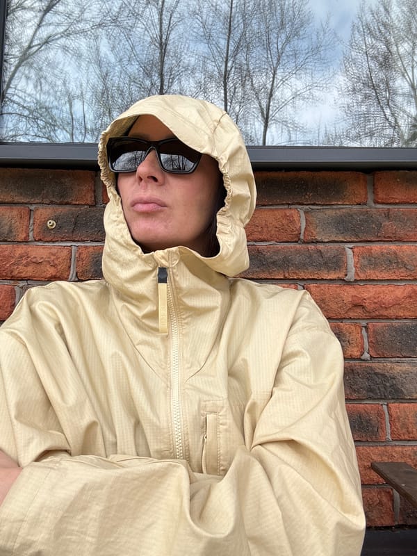 Person performs athletic poses around Chaikovsky, Russia