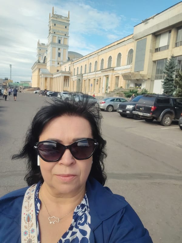 Selfies and street shots at a clock tower landmark