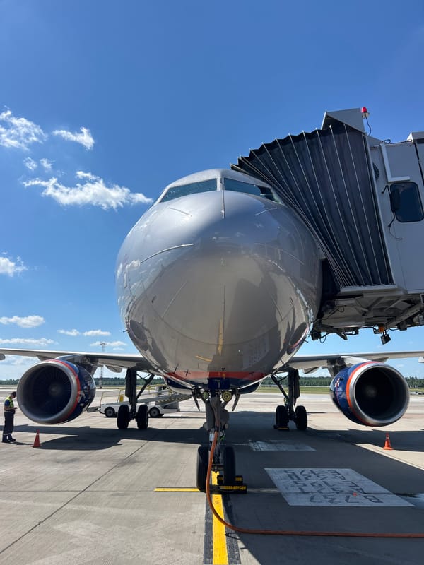 Aeroflot on the ground at Minsk National Airport