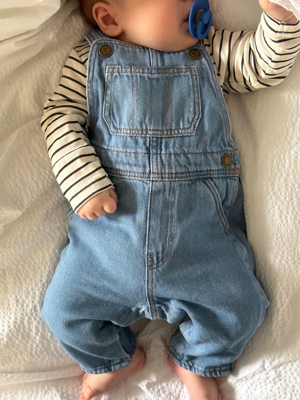 Baby photographed during quiet moment in Khimki, Russia