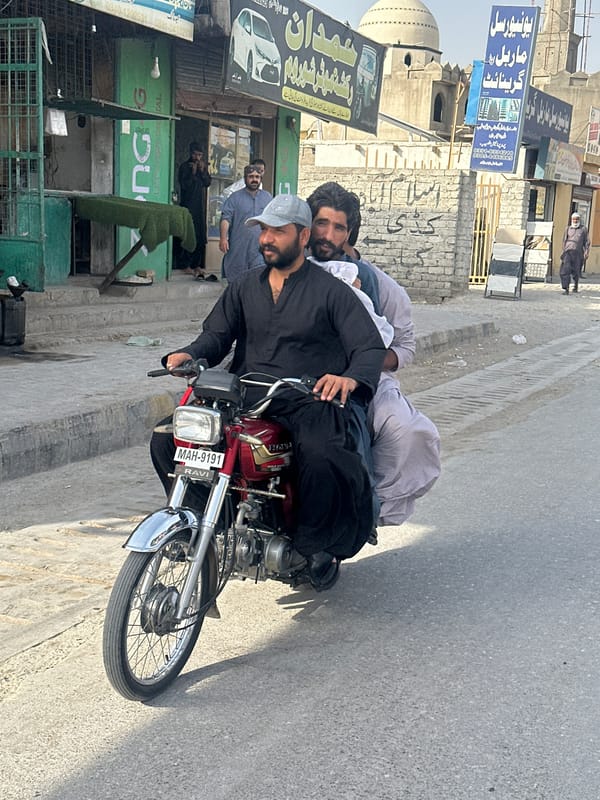 Ordinary street life documented in Quetta City, Pakistan