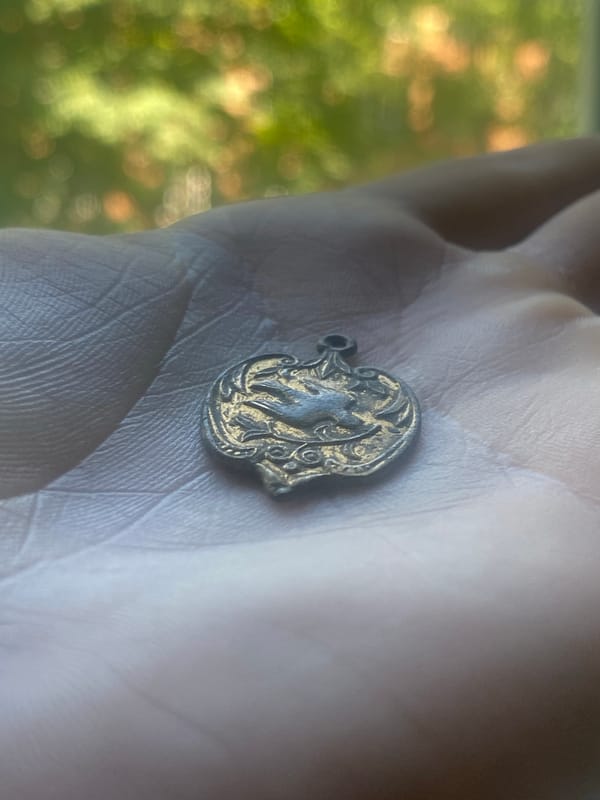 Coin collector examines historical artifacts across Poltava, Ukraine