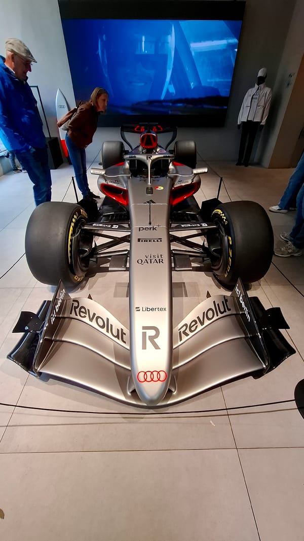 Vienna architectural tour includes Audi F1 car exhibition