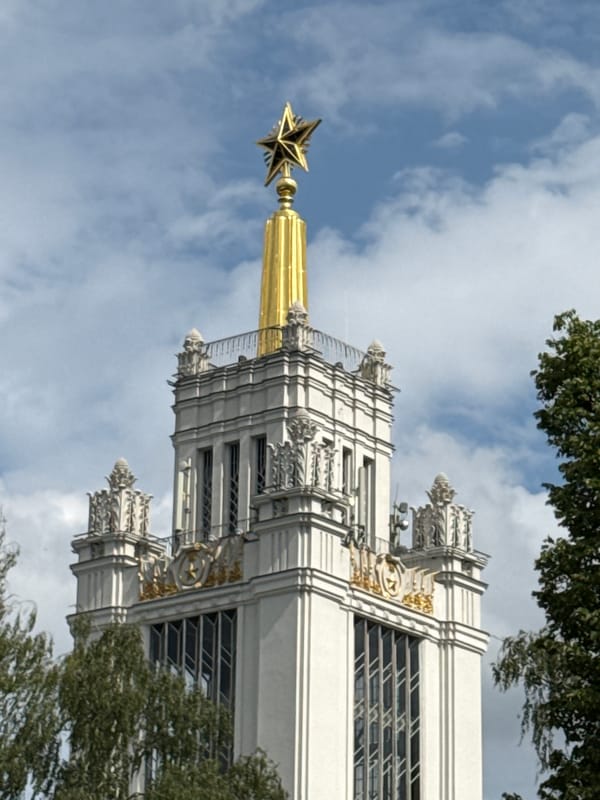 Afternoon wander through VDNKh, Moscow