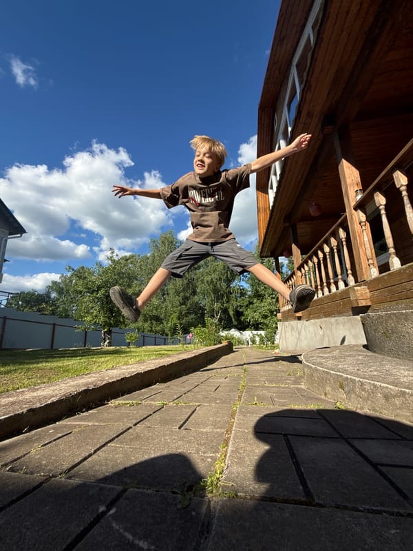 Lazy summer afternoon in Dmitrov, Russia