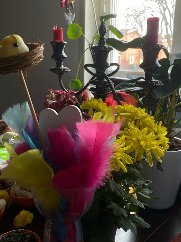 Still life with stuffed bird documented in Björklinge