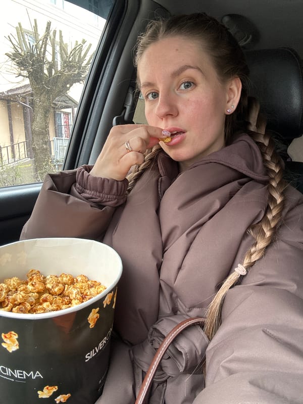 Mother and child enjoy shopping center outing in Klin