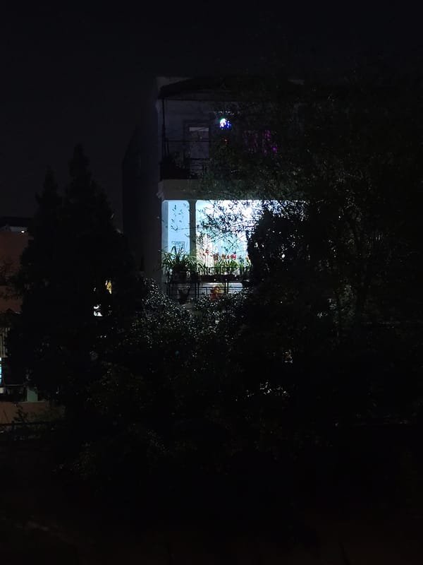 Nighttime residential scenes captured across Da Lat neighborhoods