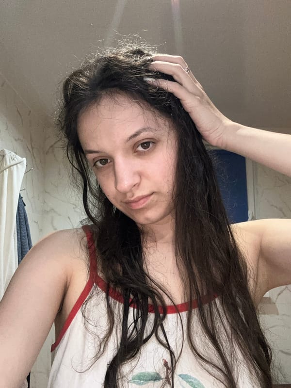 Casual indoor selfie session in Pasichna, Ukraine