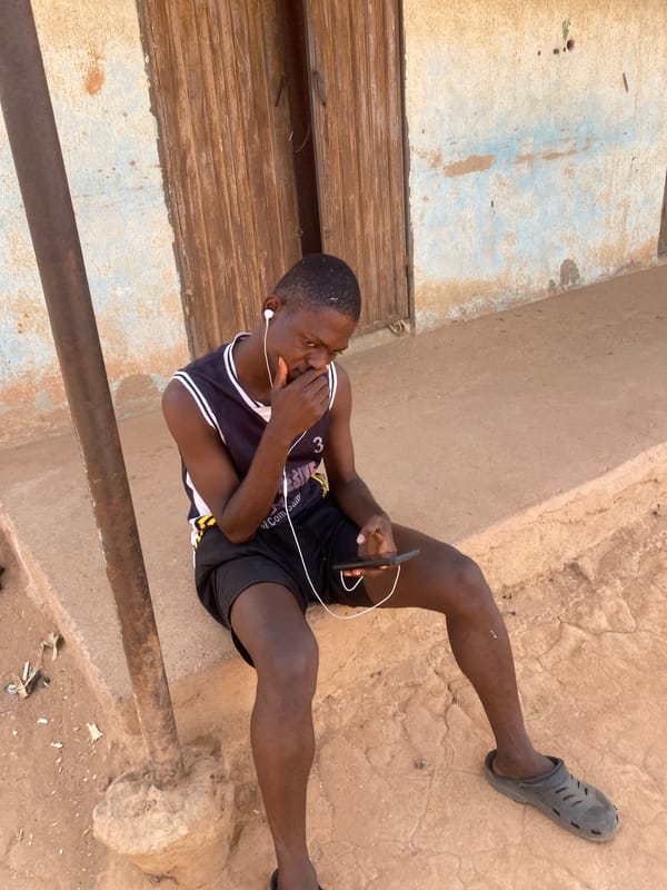 Daily life scenes documented in Rido, Nigeria community