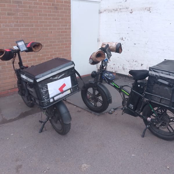 Everyday Coventry scenes captured: bikes, park, cars, spring blossoms