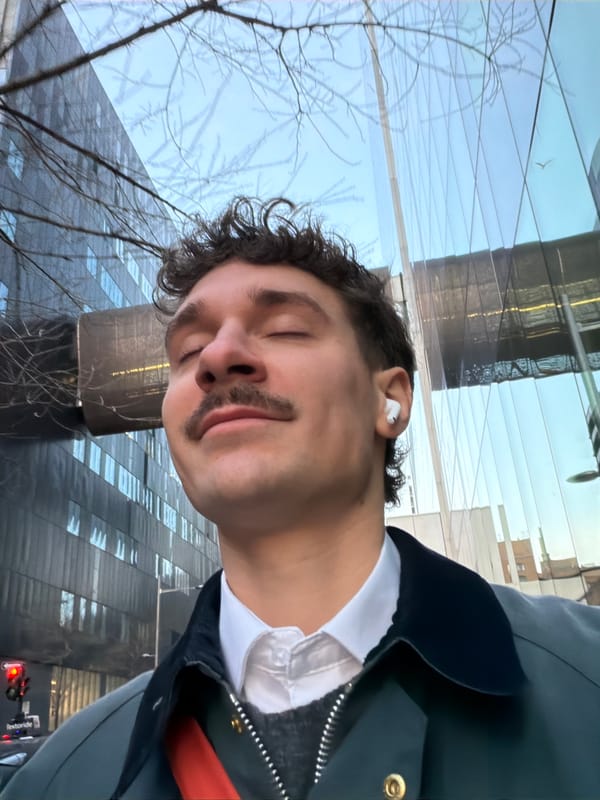 Routine street scenes captured in Montreal showing commuter and architecture