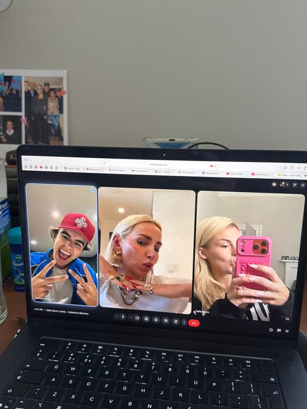 Young person films content in Culross music studio