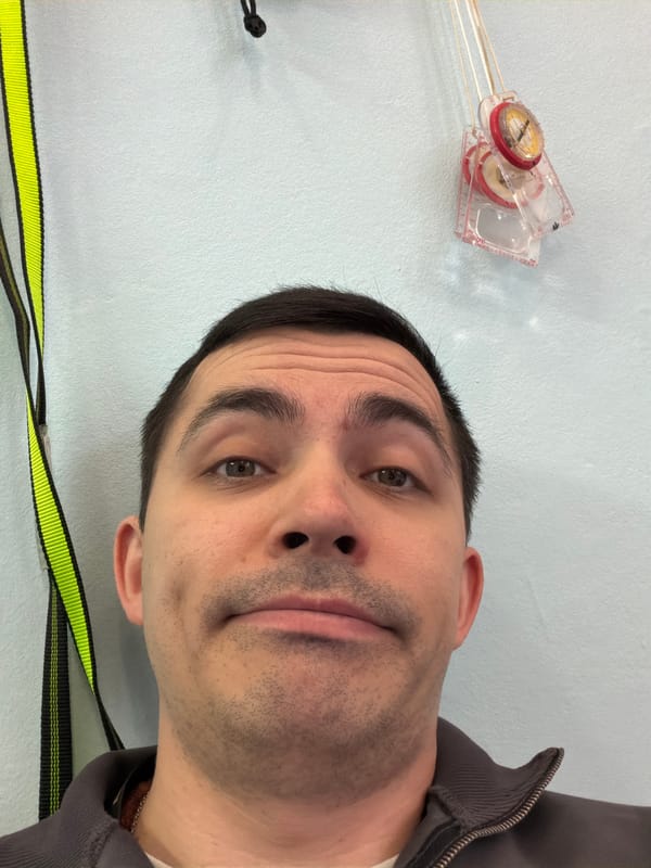 Man takes selfie in Izhevsk, Russia