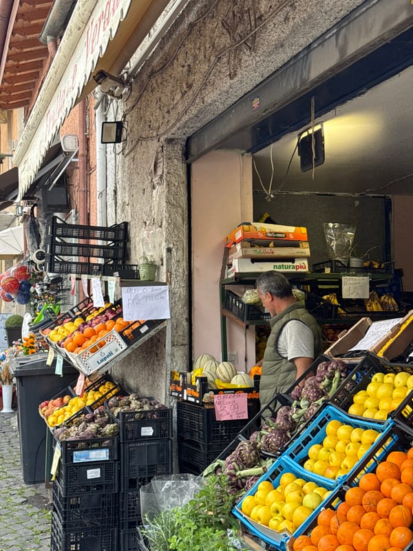 Spring morning scenes documented across Ariccia, Italy