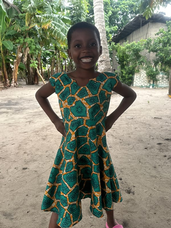 Afternoon play in a Badagry neighborhood, kids in motion