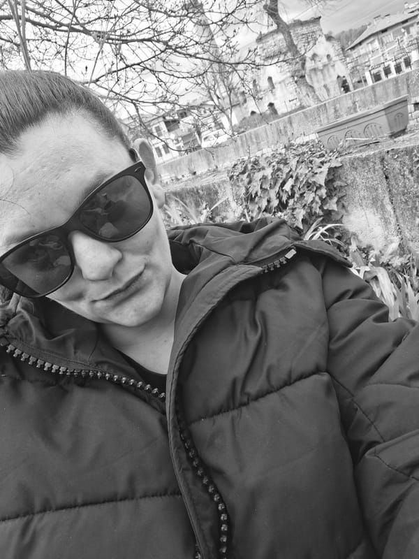 Women take selfies outdoors in Goce Delcev, Bulgaria