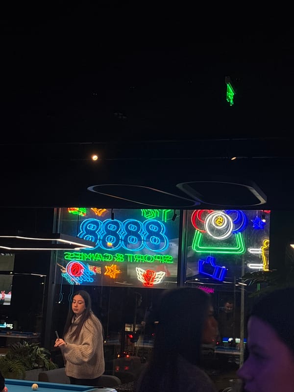 Woman plays pool at Varna nightclub