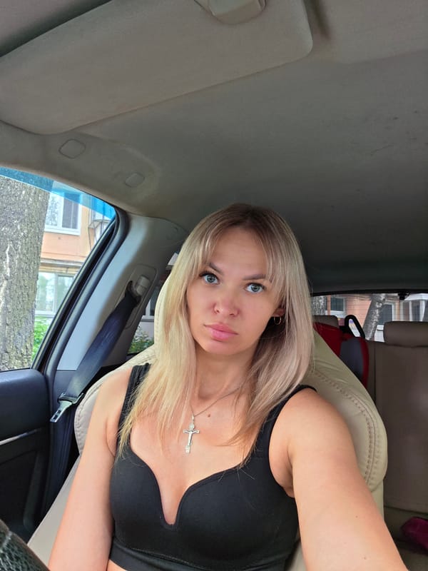 Quick selfie series from a car in Chaikovsky, Russia
