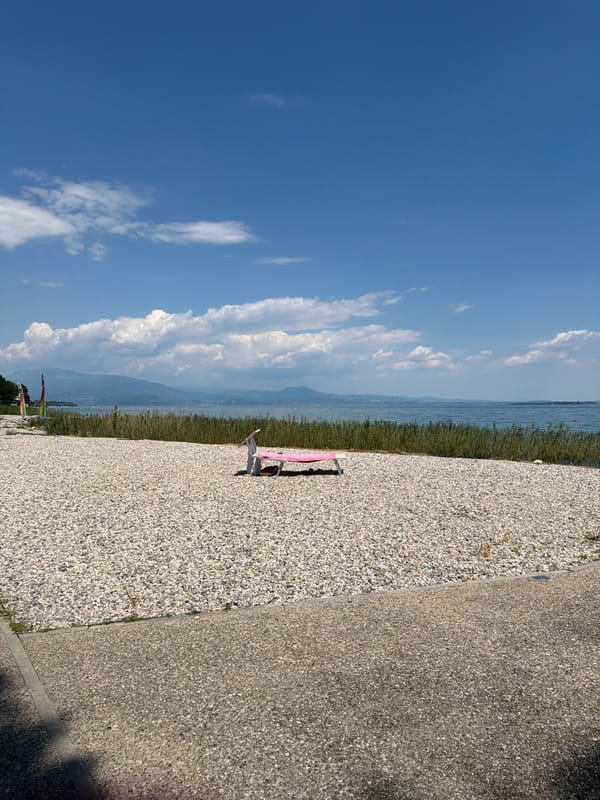 Sunny lakeside afternoon in Padenghe sul Garda