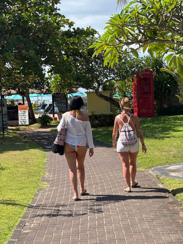 Beach resort leisure activities documented in Kuta Selatan, Indonesia