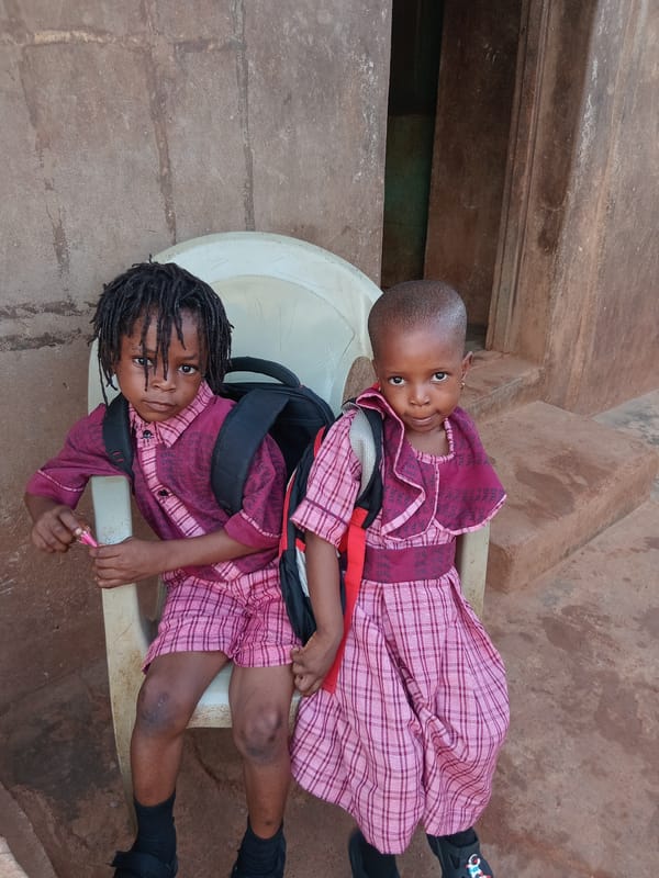 Morning life documented in Shagamu, Nigeria residential community