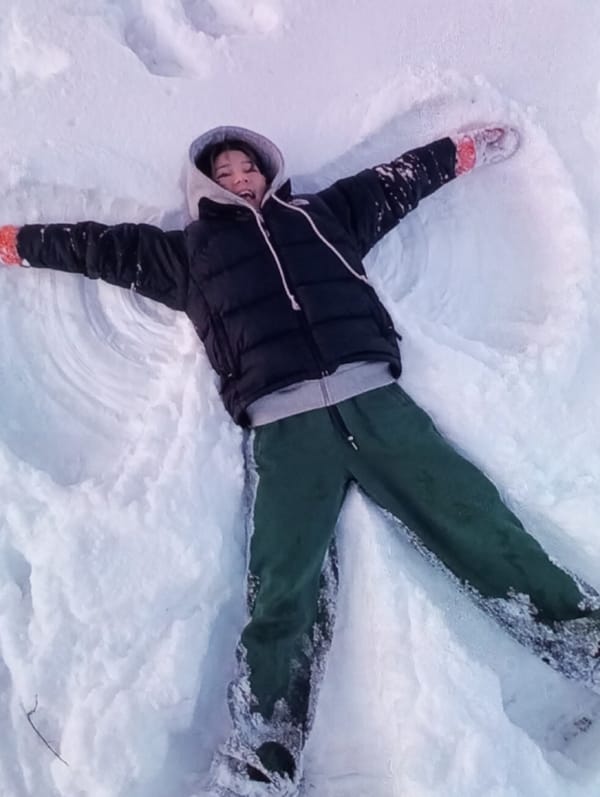 Winter play activities observed across snowy Riga parks