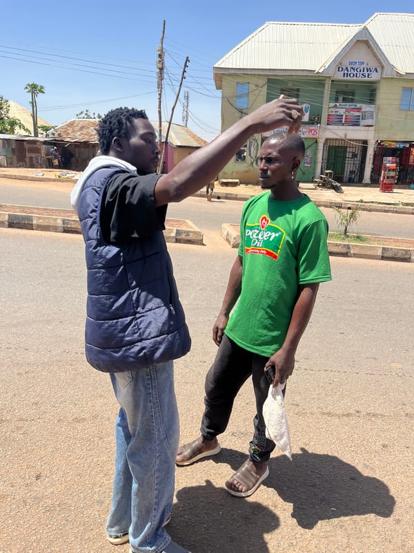 Street life captured in Gura Top Nigeria morning scenes