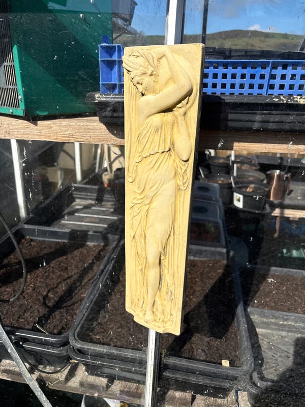 Garden sculptures and ornaments documented in Shrewsbury