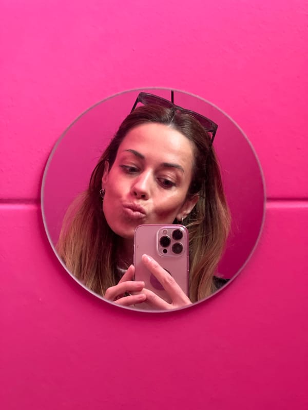Women enjoy morning coffee and selfies at Bar cafe