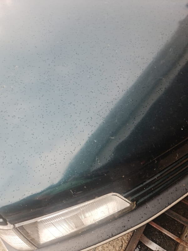 Car maintenance session documented in Buzovgrad garage