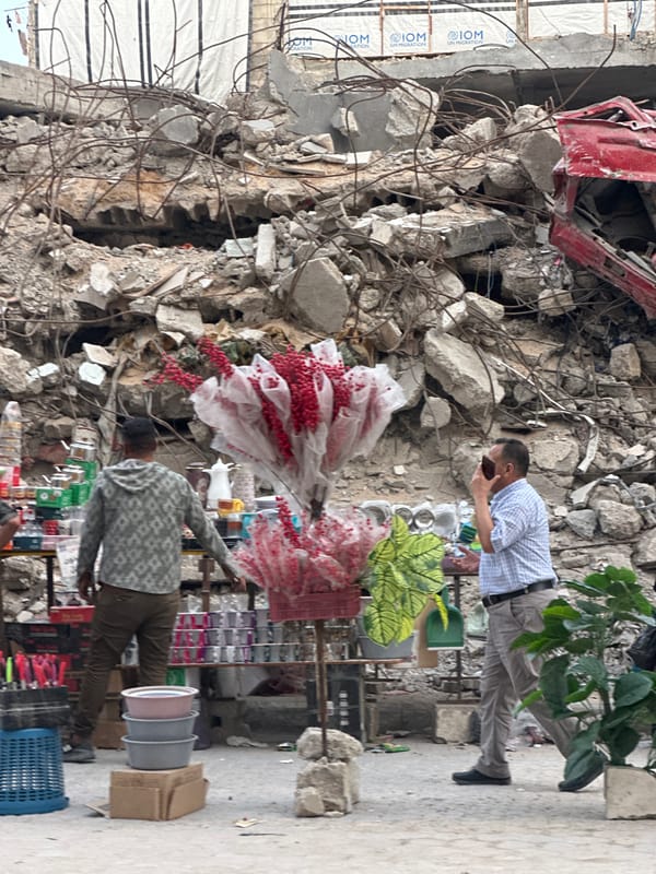 Daily life continues amid conflict damage in Gaza City