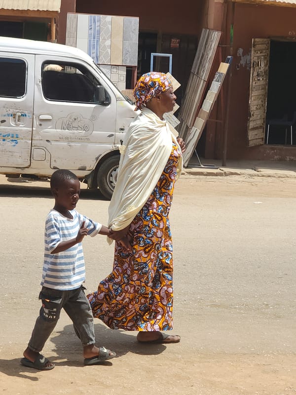 Daily life captured in Maiburiji Nigeria street scenes