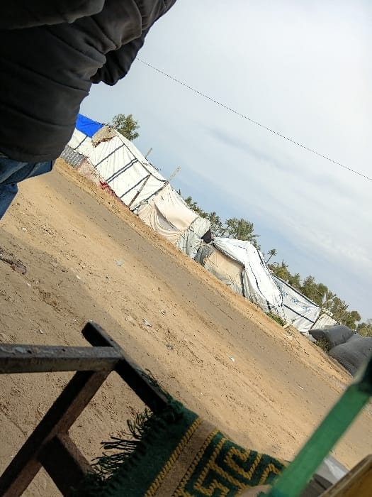 Daily life documented in Khan Yunis displacement camp