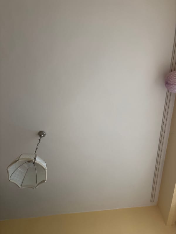 Interior lighting fixture documented in Sofia residential space