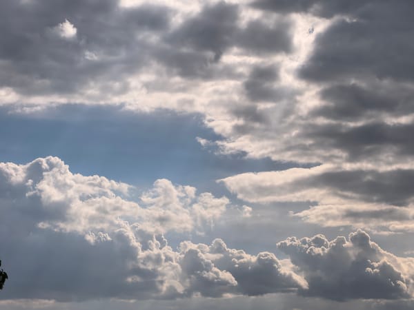 Spring weather patterns captured over Sapareva Banya, Bulgaria
