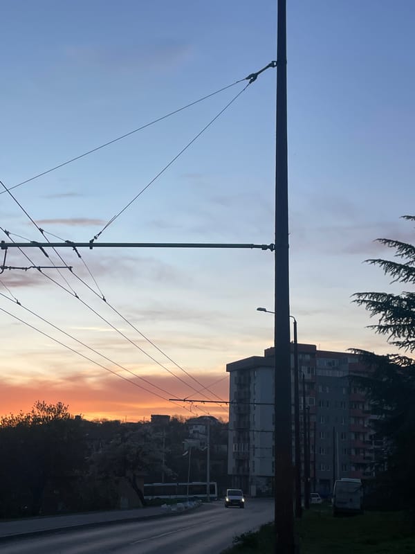 Sunset moments captured across Varna's urban landscape
