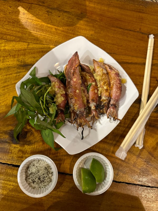 Dining scene captured at Mũi Né restaurant