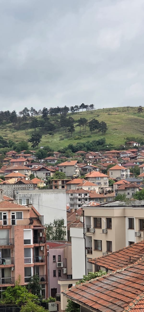 Morning street life documented across Karnobat, Bulgaria