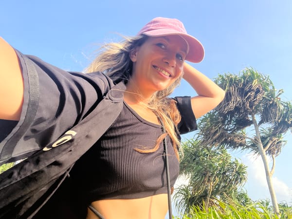 Sunny selfies and rough surf at Sri Lanka's southern tip
