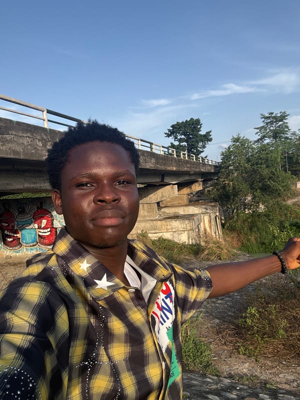 Young people gather for riverside picnics in Nigerian towns