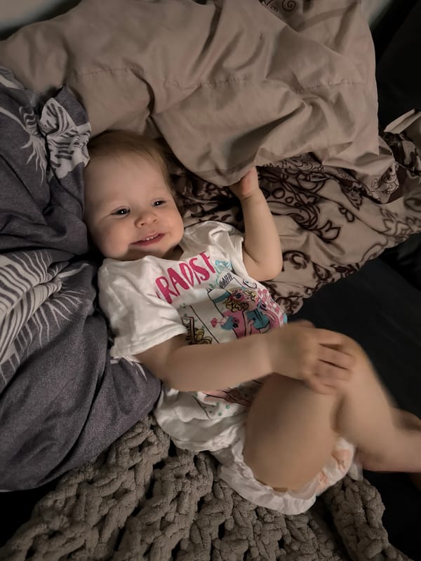 Mother and baby share quiet moments at Chaikovsky home
