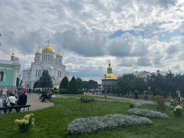 Inside and around the Seraphim-Diveyevo Monastery complex