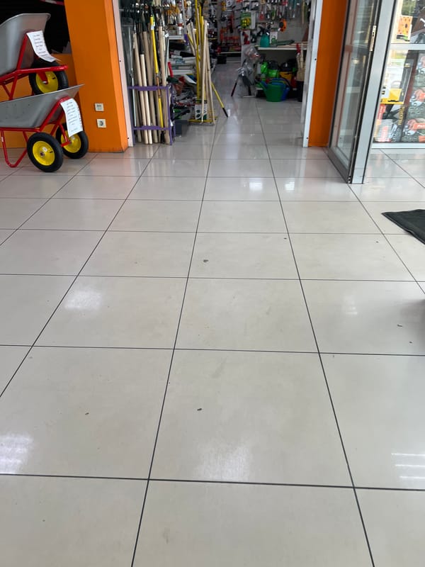 Routine commercial scenes documented across retail and construction areas