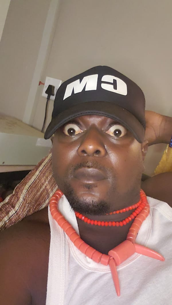 Man documents lunch preparation and meal in Nigeria